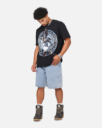 73Studio X Yu-Gi-Oh! Dark Magician Card Heavyweight T-Shirt Black