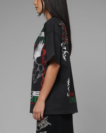 Loiter Freedom Vintage T-Shirt Black