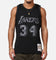 Mitchell & Ness Los Angeles Lakers Shaquille O'Neal '96-97 Leather Elegance Swing Jersey Black