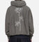 XXIII Rose Hoodie Washed Charcoal/White
