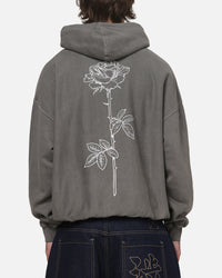 XXIII Rose Hoodie Washed Charcoal/White