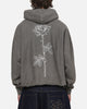 XXIII Rose Hoodie Washed Charcoal/White