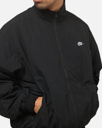 Nike Club Woven Oversized Track Jacket Black