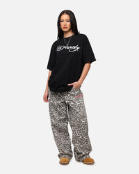 Ed Hardy Tiger Stamp T-Shirt Black