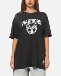 Bleacher Athletic New Zealand Warriors NRL Washed T-Shirt Black
