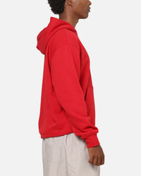 Jordan Jumpman Fleece Pullover Hoodie Gym Red/White