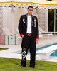 Loiter Western Blazer Jacket Black