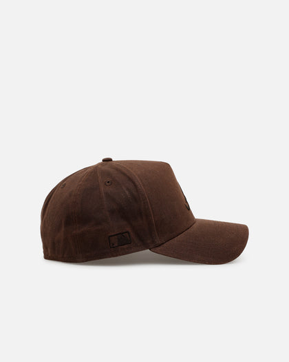 New Era Atlanta Braves 'Waxed Canvas QS' 59FORTY A-Frame Fitted Brown