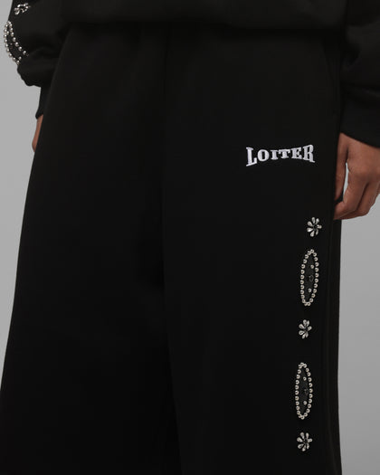 Loiter Rodeo Sweat Shorts Black