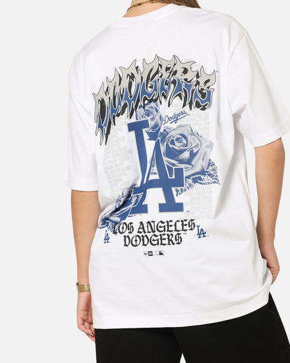 New Era Los Angeles Dodgers Rose Oversized T-Shirt White