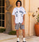 Playboy By Culture Kings Bunny Baseball Shirt Jersey White/Navy