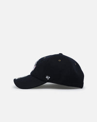 47 Brand Gonzaga Bulldogs Wooly Clean Up Strapback Navy