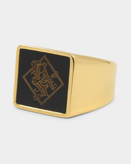 NXS Namesake Ring Gold/Black