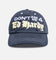 Ed Hardy Chrome Strapback Washed Blue