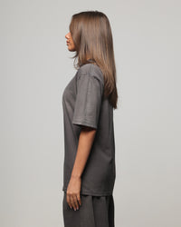 American Thrift Short Sleeve T-Shirt Washed Charcoal
