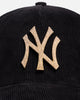 New Era New York Yankees 'Diamontee Cord' 9FORTY A-Frame Snapback Black Cord