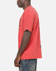 Saint Morta Requiem Boxy T-Shirt Vintage Washed Red