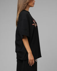 Loiter Hybrid Premium T-Shirt Black/Leopard