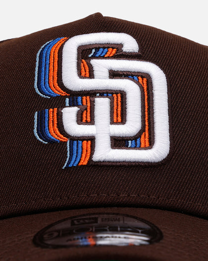 New Era San Diego Padres 'Cascade' 9FORTY A-Frame Snapback Brown