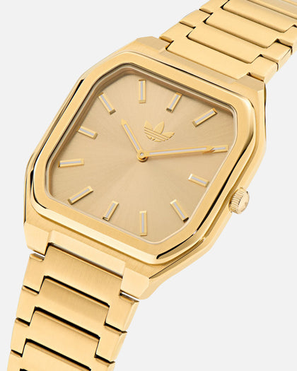Adidas IP Gold SST Case Bracelet Watch Gold