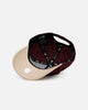 New Era Atlanta Braves 'Moleskin' 9FORTY A-Frame Snapback Maroon
