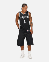 Nike Victor Wembanyama San Antonio Spurs #1 Icon Edition 2022/23 Nike Dri-Fit NBA Swingman Jersey Black