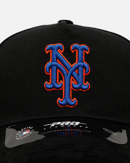 Pro Standard New York Mets 'Team Color Suede' Pro Pinch Strapback Official Team Color