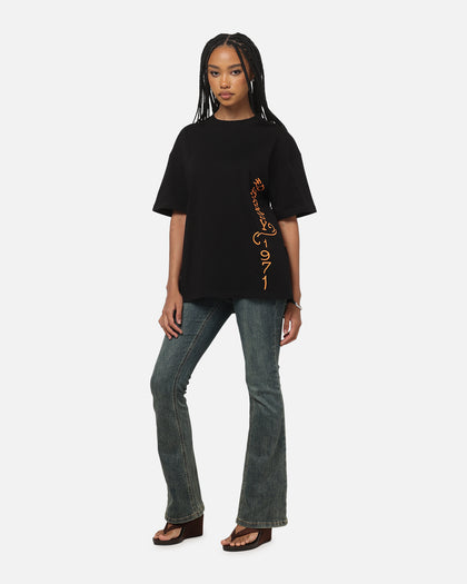 Ed Hardy Panther T-Shirt Black