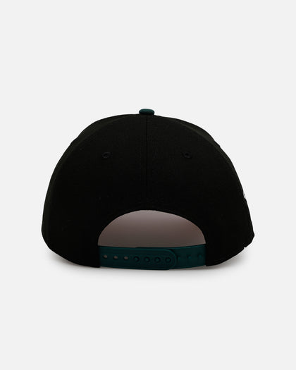 New Era Texas Rangers 'Black Dark Green' 9FORTY A-Frame Snapback Black/Dark Green