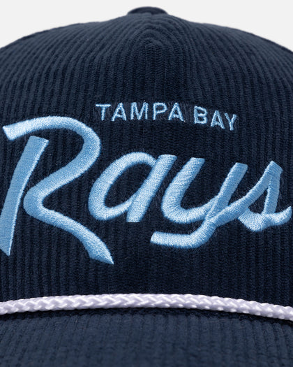 47 Brand Tampa Bay Rays 'MLB Opening Day' Corduroy Crossrope Hitch Snapback Navy