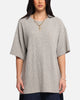 XXIII Rib Knit T-Shirt Grey Marle