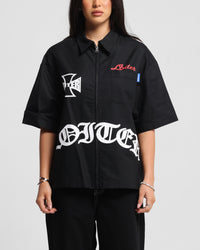 Loiter Chopper Work Shirt Black