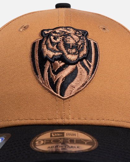 New Era Richmond Tigers 'AFL 2026' 9FORTY Strapback Med Beige