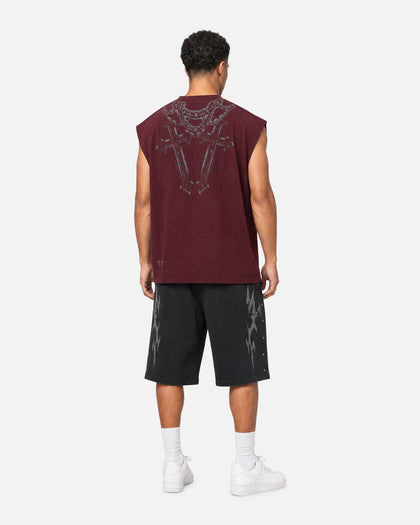 Saint Morta Renaissance Muscle T-Shirt Pigment Washed