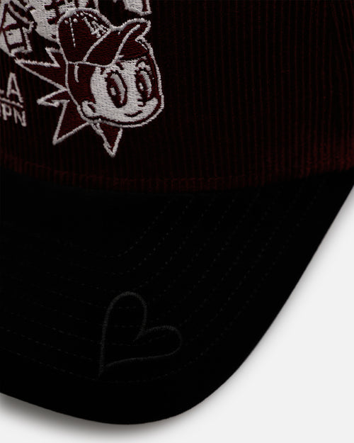 New Era Los Angeles Dodgers 'Certified Lover 2.0' Ohtani 9FORTY A-Frame Snapback Maroon