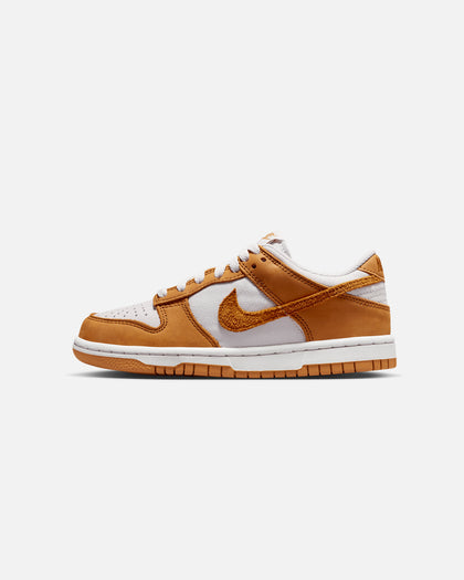 Nike Kids' Dunk Low SE (GS) Desert Ochre/White