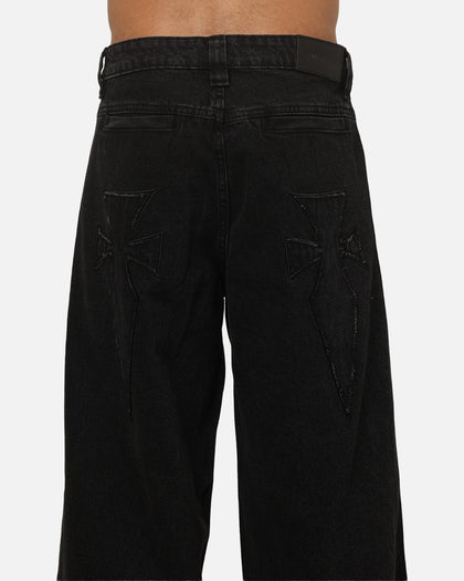 Saint Morta Amplus Divinity Jeans Worn Black