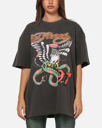 Ed Hardy Hardy Motors T-Shirt Washed Black