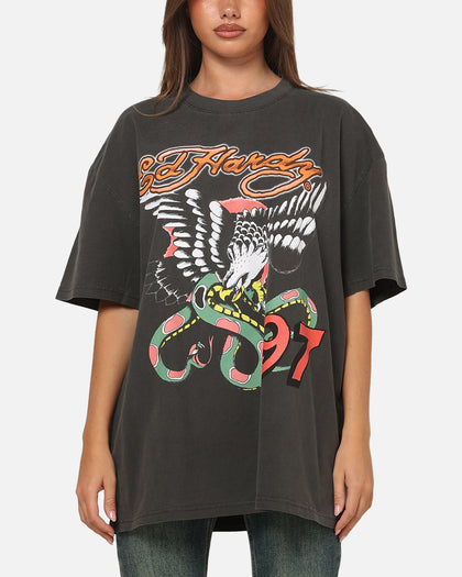 Ed Hardy Hardy Motors T-Shirt Washed Black