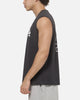 Majestic Athletic Los Angeles Dodgers Blackletter Script Box Muscle T-Shirt Washed Black