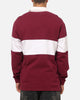 Mitchell & Ness Queensland Maroons Panelled Rugby Shirt Maroon