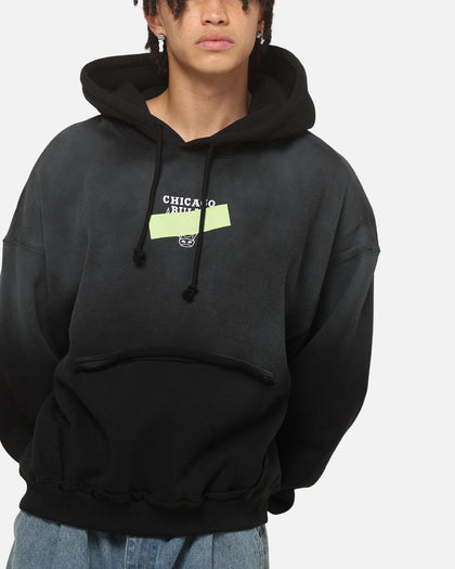 Mitchell & Ness Chicago Bulls Tape Hoodie Black