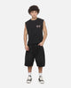Saint Morta Liberty Cut Off Muscle T-Shirt Washed Black