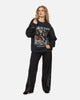 Mitchell & Ness X Mclaren Oscar Piastri Signature Crewneck Washed Black
