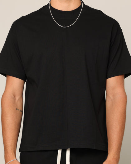 Carré Blanc T-Shirt Black