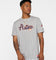 New Era Houston Astros Pinstripe T-Shirt Grey