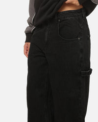 Carre Baggy Carpenter Jeans Black Denim