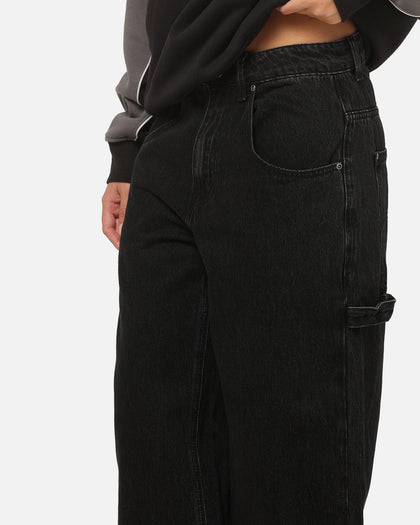 Carre Baggy Carpenter Jeans Black Denim