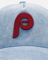 Mitchell & Ness Philadelphia Phillies 'Dusty Cord' Pro Pinch Snapback Light Blue