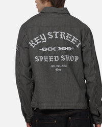 Key Street Speed Shot Work Shirt Black